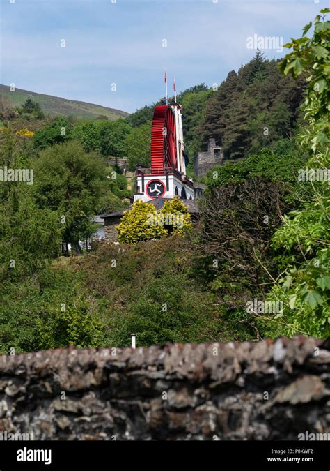 Laxey Wheel (Lady Isabella), Laxey, Isle of Man, UK Stock Photo - Alamy