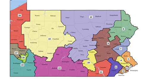 The House seats in Pennsylvania that could flip under the new map