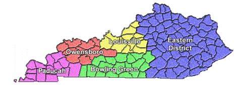 Eastern Kentucky County Map