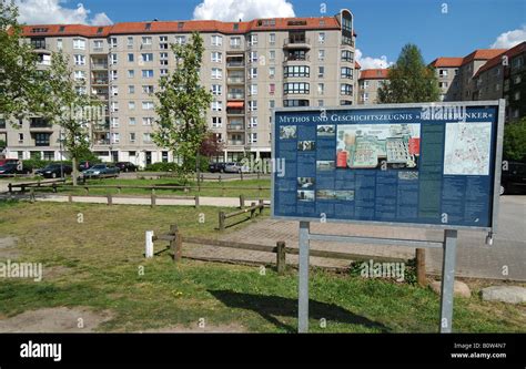 Site of Hitler s bunker Berlin Stock Photo - Alamy