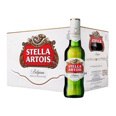 [Bundle of 24] Stella Artois Bottle - Case 24x330ml [Beer] | Shopee Singapore