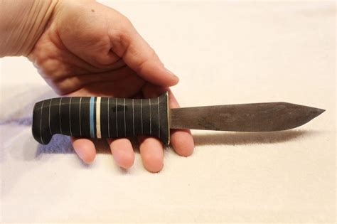 Vintage Puukko HANDMADE Estonian Flag Colors Knife Puukko - Etsy