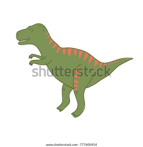 Dinosaur Pattern Vector Illustration Stock Vector (Royalty Free ...