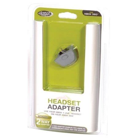 Xbox 360 Headset Adapter - Microsoft Xbox 360 Wireless Controller