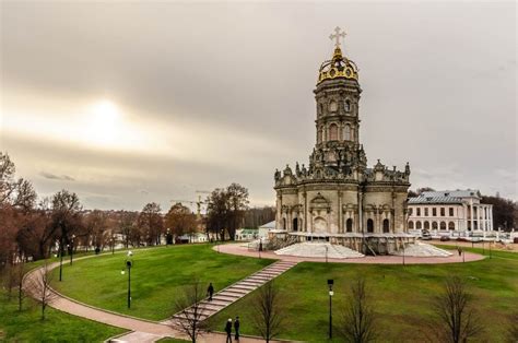 Unique Baroque Church in the Dubrovitsy Estate · Russia Travel Blog