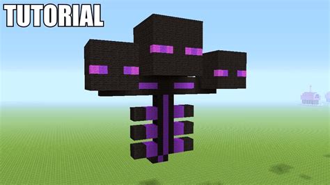 Minecraft Tutorial: How To Build A Enderman Wither Boss!! - YouTube