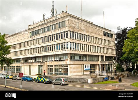 Cardiff Central Police Station Stock Photo - Alamy