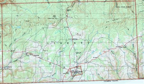 Tioga County Pennsylvania Township Maps