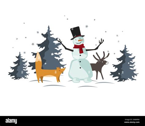 Cartoon forest animals hi-res stock photography and images - Alamy