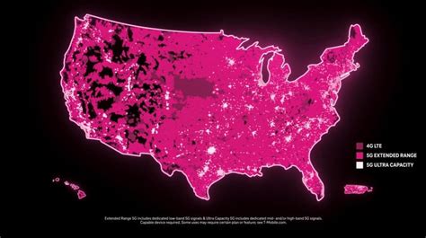 T-Mobile 5G Coverage Map 2024 | Technologg