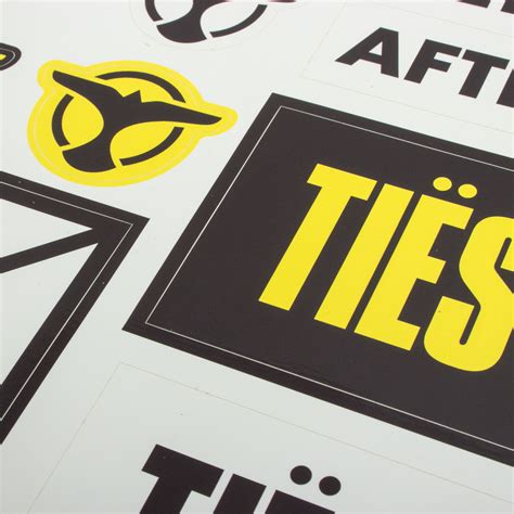 Tiësto Vinyl Sticker Sheet | Shop the Tiësto Official Store