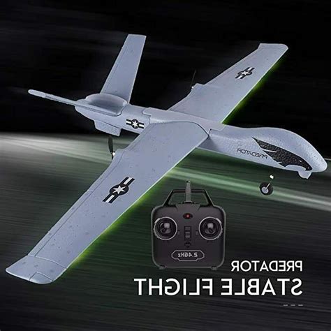 Predator Drone Model, RC Flying Powered Glider, Easy