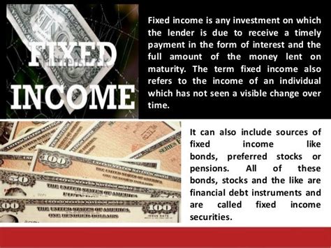 Concepts of Fixed income and bonds