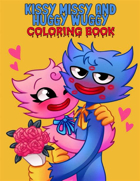 Buy Kissy Missy And Huggy Wuggy Coloring book: 60 Pages of High Quality ...