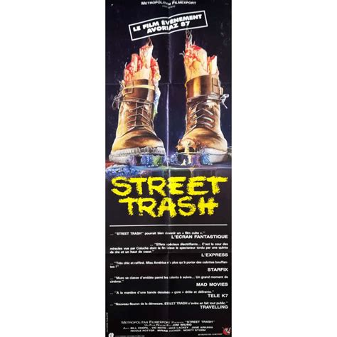 STREET TRASH Movie Poster 23x63 in.