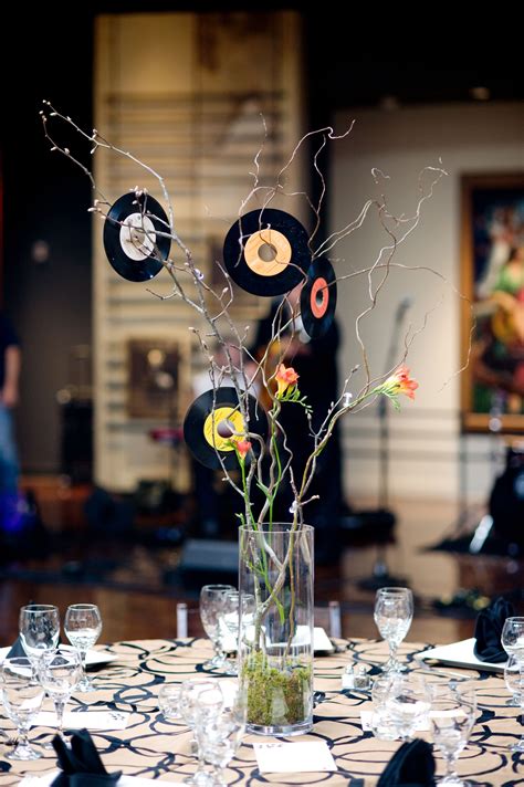 Pin by Maple Ridge Events on Corporate Event Design | Music party centerpieces, Music ...