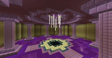 End portal | Minecraft designs, Minecraft decorations, Amazing minecraft