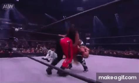 Ember Moon finisher on Make a GIF