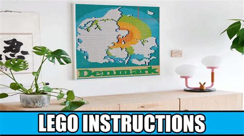 LEGO Instructions | Art | 31203 | World Map (Denmark) - YouTube