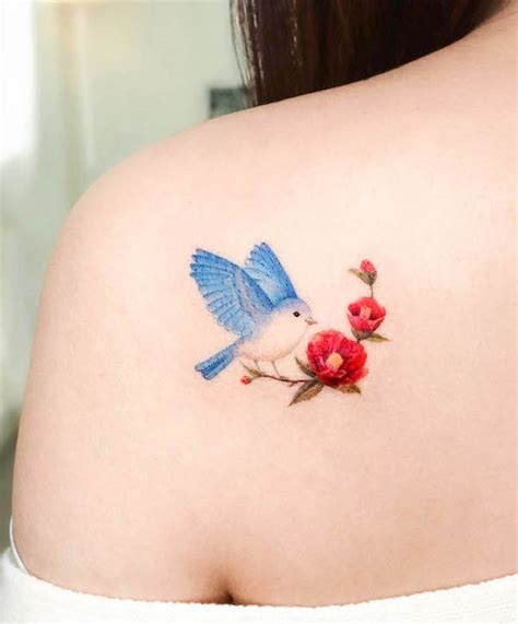 Birds Flying Out Of Tree Tattoo – SkinTots.com