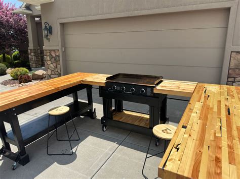 Outdoor Hibachi Grill | Outdoor hibachi grill, Outdoor kitchen patio ...