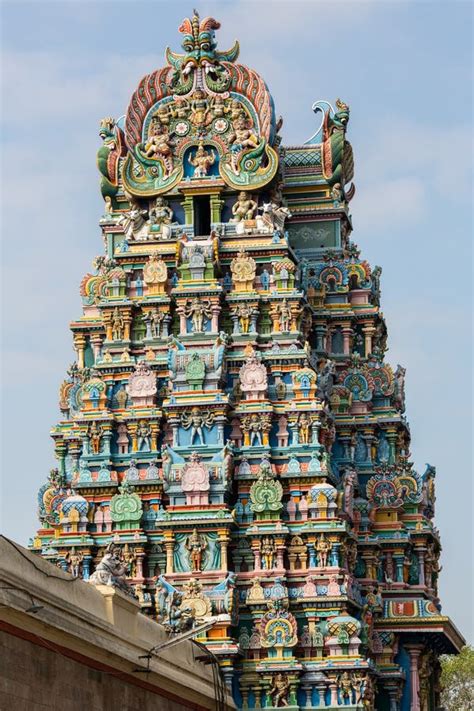 Gopurams of the Meenakshi Temple Stock Photo - Image of india, ancient: 32562348