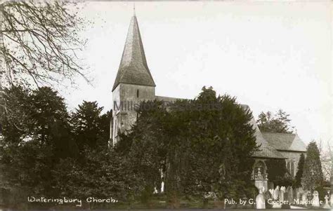 WATERINGBURY CHURCH, KENT - Millston Postcards