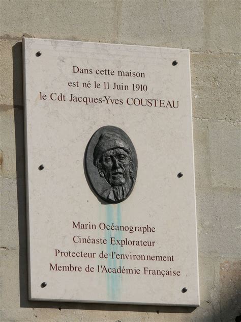 Jacques-Yves Cousteau | Famous graves, Cemetery art, Jacques cousteau