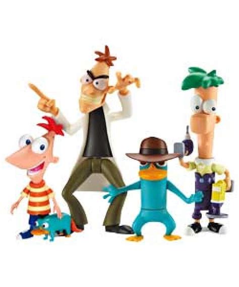 Phineas And Ferb Action Figures Scene Packs Toys | Zavvi