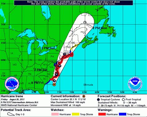 IRENE: Tropical storm conditions 'lashing the coast' (11 p.m. update) | News ...