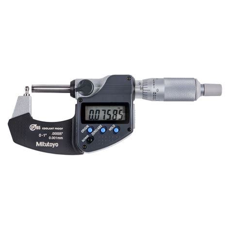 Mitutoyo® - Series 395 SAE/Metric Digimatic Tube Micrometer - TOOLSiD.com