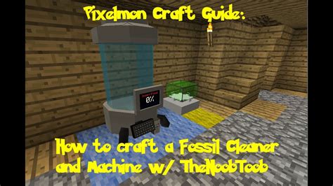 Pixelmon Crafting Recipes Fossil Machine | Deporecipe.co