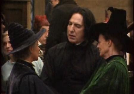 Behind the scenes of Harry Potter - Alan Rickman - Severus Snape Photo ...