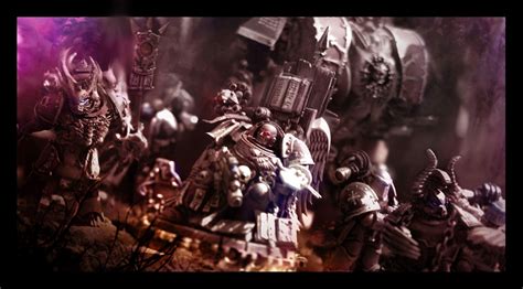 Horus Heresy. Word Bearers. Warhammer 40k art. — Not a Collector