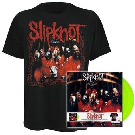 Slipknot DEBUT ALBUM LP+SHIRT Vinyl Record - Portugal Release