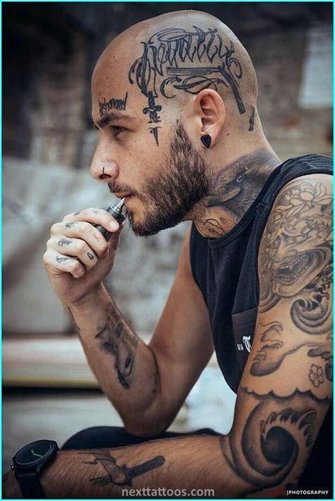 Back of Head Tattoos Male in 2022 | Head tattoos, Bald head tattoo ...