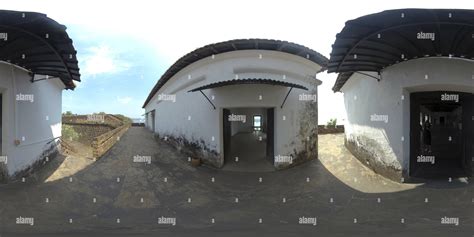 360° view of Reis Magos fort Interior - Alamy