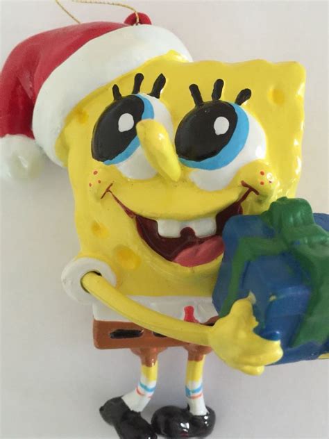 Spongebob Squarepants Christmas Ornament Squarepants 2001 883515642886 | eBay | Christmas ...