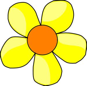 Yellow Flower Clip Art at Clker.com - vector clip art online, royalty free & public domain