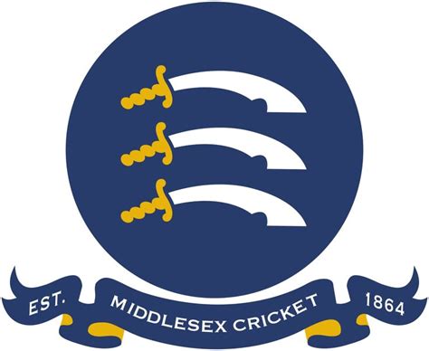 Middlesex Cricket | Cricket club, Middlesex, Cricket logo