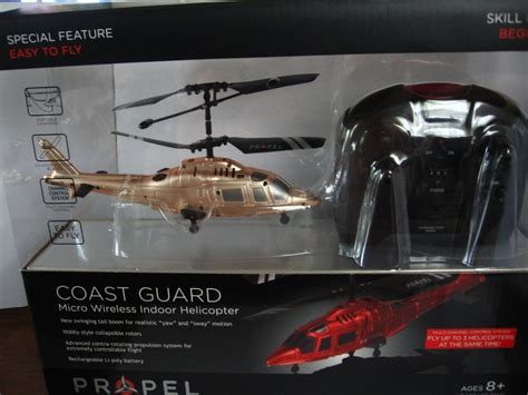 Propel RC Coast Guard Wireless Indoor Remote Control Micro Helicopter ...