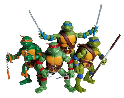 Teenage Mutant Ninja Turtles Classic Collection Action Figure Complete Set