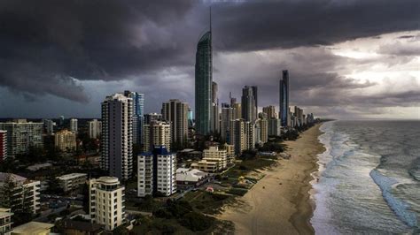 BOM forecast severe storms for Gold Coast this afternoon after five hit ...