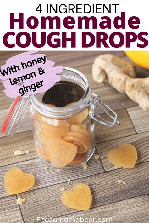 Homemade Cough Drops (honey + lemon) - DIY Throat Lozenges