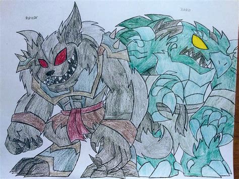 TMON - Rahzar and Tokka by CyberEman2099 on DeviantArt