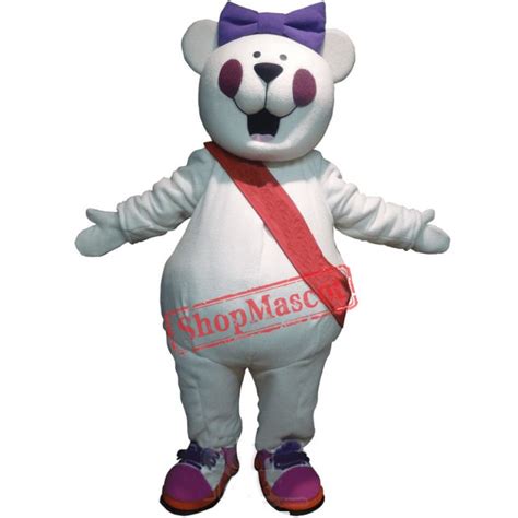 Cute Funny Bear Mascot Costume