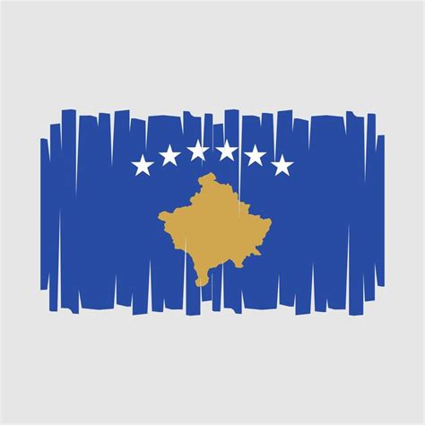 Kosovo Flag Vector 21980953 Vector Art at Vecteezy