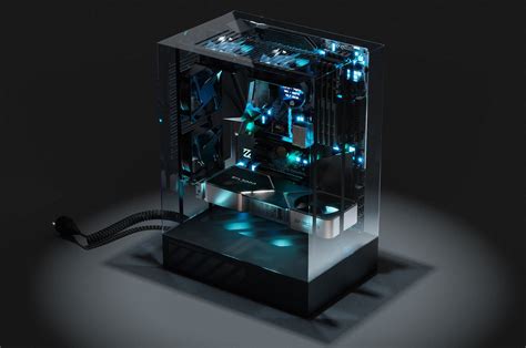 This sci-fi transparent PC case is a hypnotic symphony of beastly performance and killer looks ...