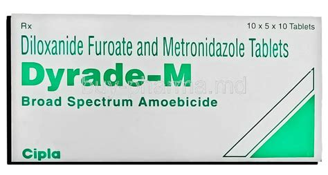 Buy Diloxanide Furoate / Metronidazole Online Diloxanide furoate ...