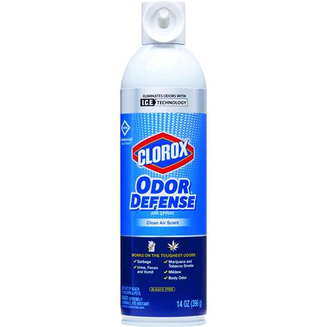 Clorox Odor Defense Air Spray, 14 Oz. | Odor Sprays and Fresheners ...